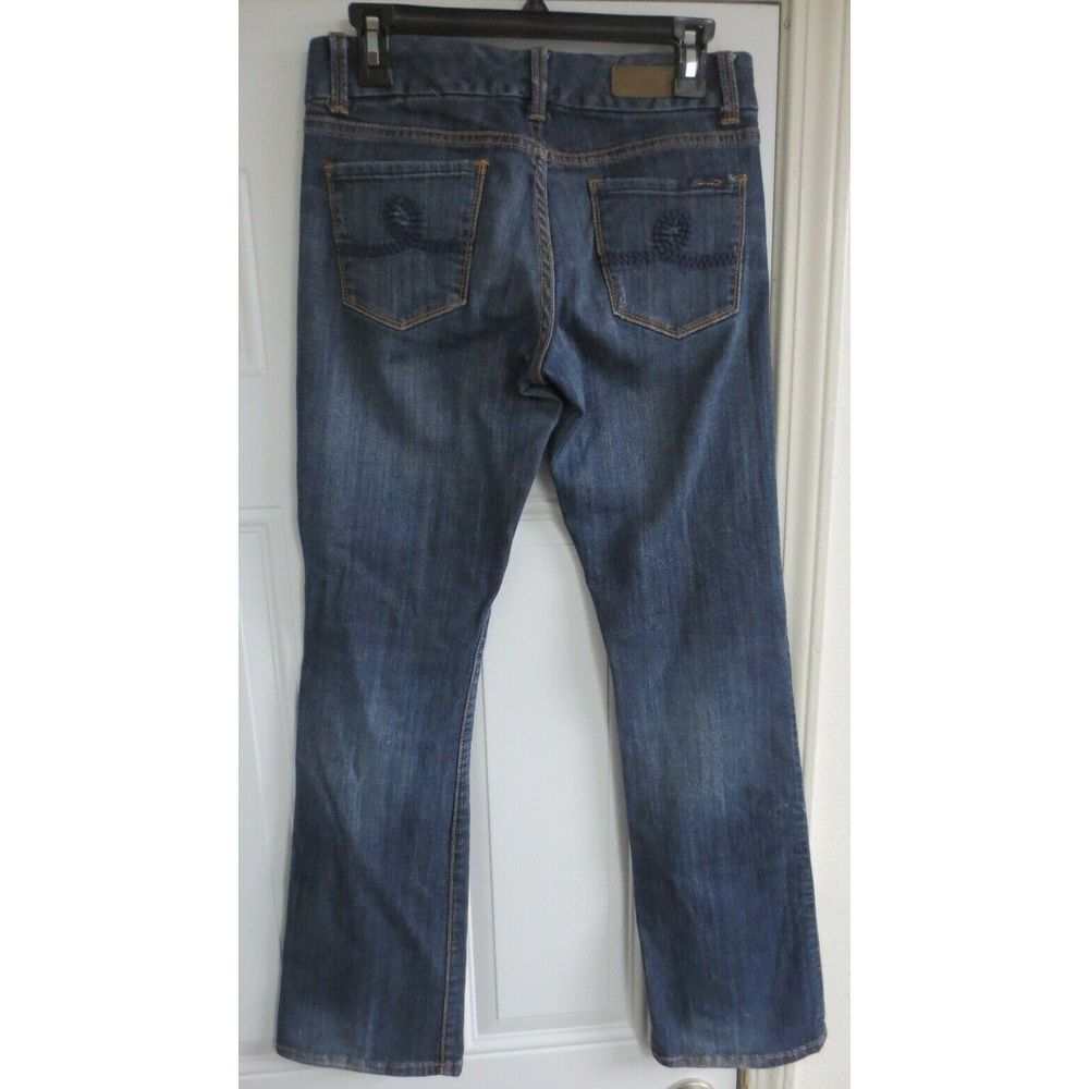 Seven7 Jeans Women's‎ Boot Cut Size 29 x 32 Blue Pants Cotton Blend